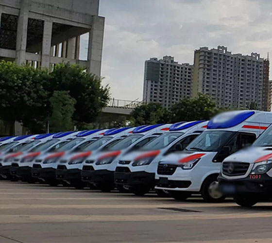 巴楚县服务车队展示